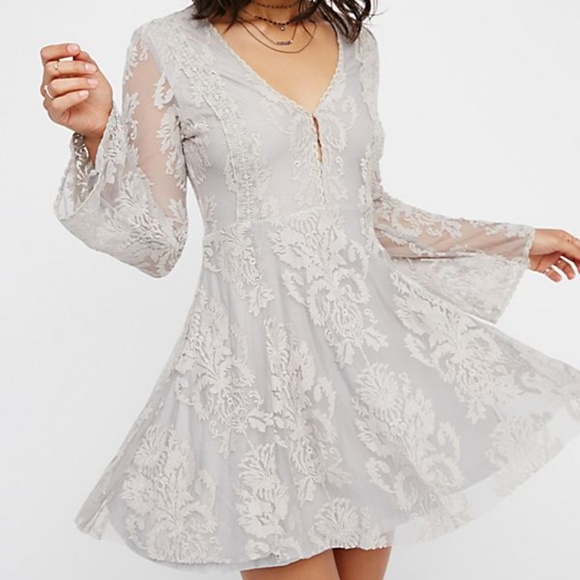 Free People Dresses & Skirts - Free People Reign Over Me Lace Dress